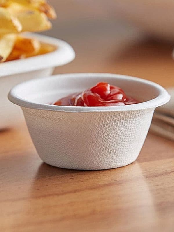 Bagasse Dip Cup — 60ml — photo 4