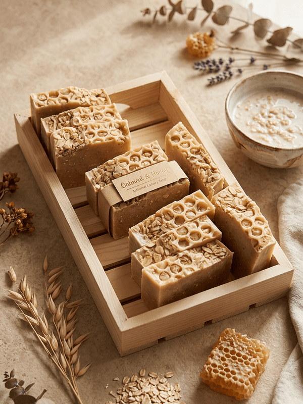 Placed on a Wooden Tray