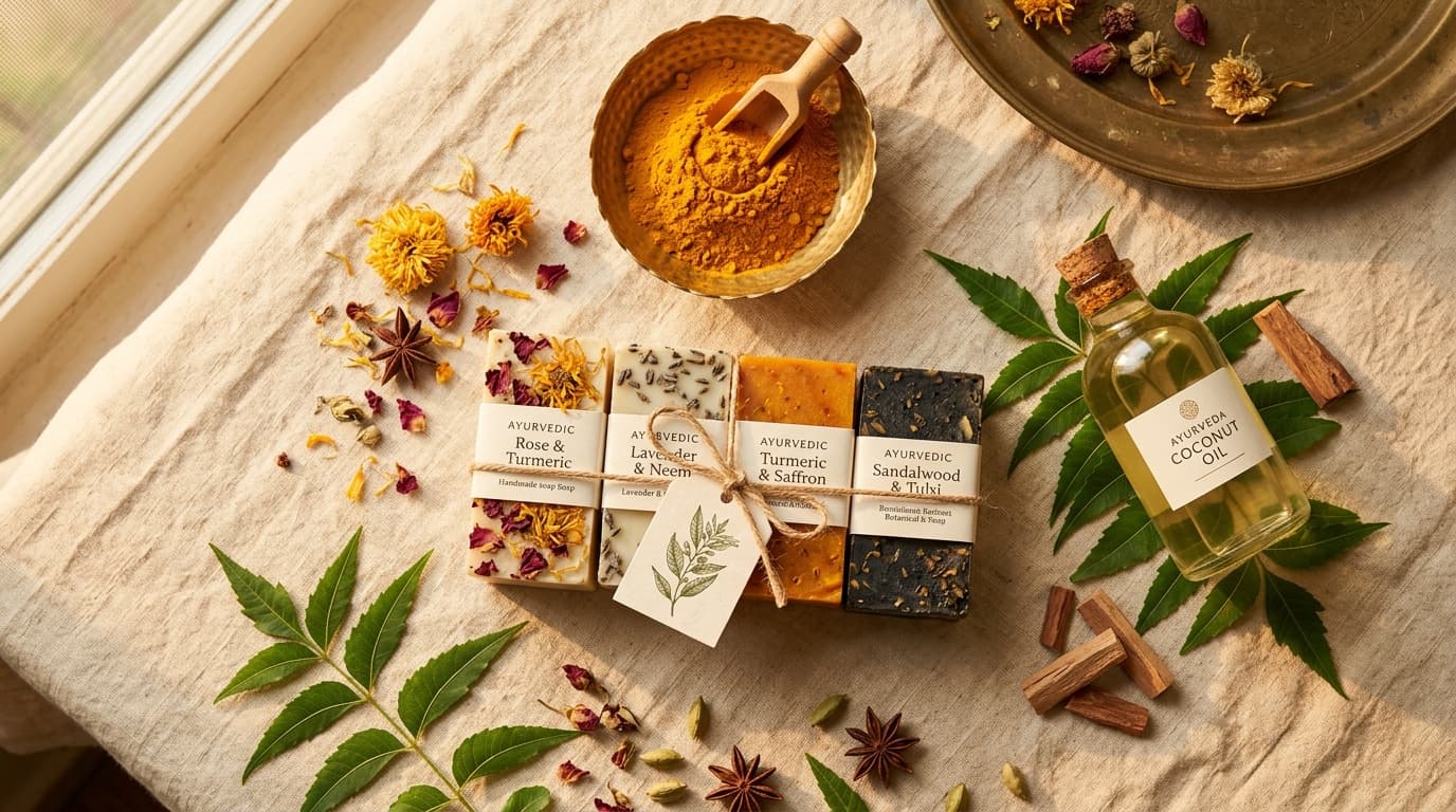 Handmade natural soaps
