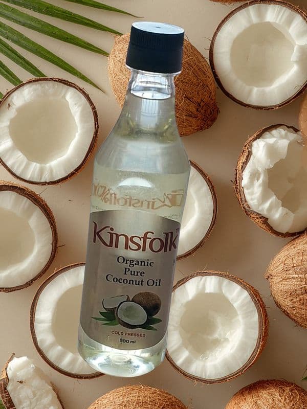 Coconut oil with coconuts
